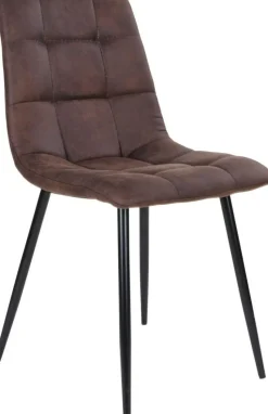 Middelfart Matstol - Mörkbrun/svart