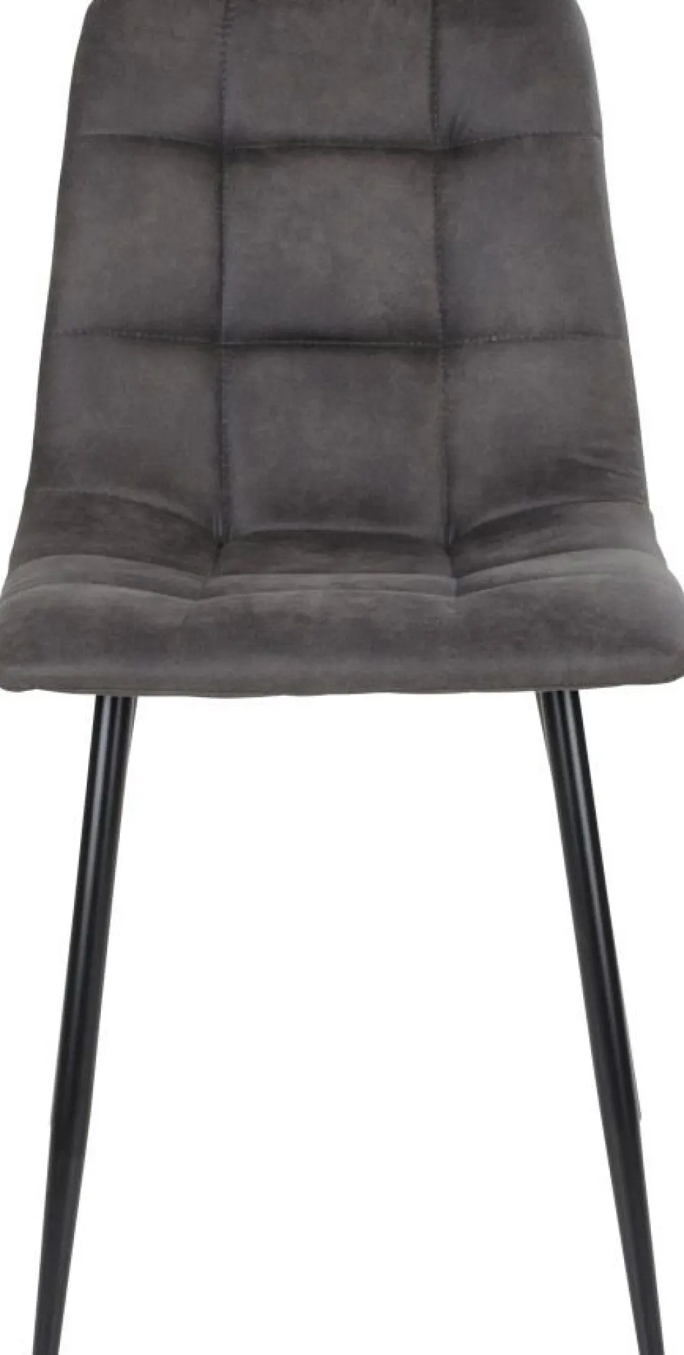 Middelfart Matstol - Mörkgrå/svart