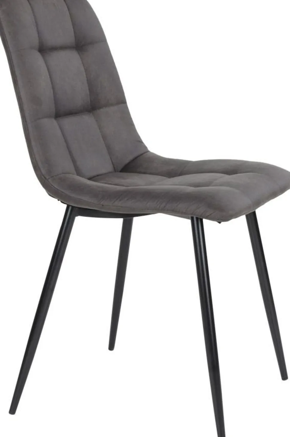 Middelfart Matstol - Mörkgrå/svart