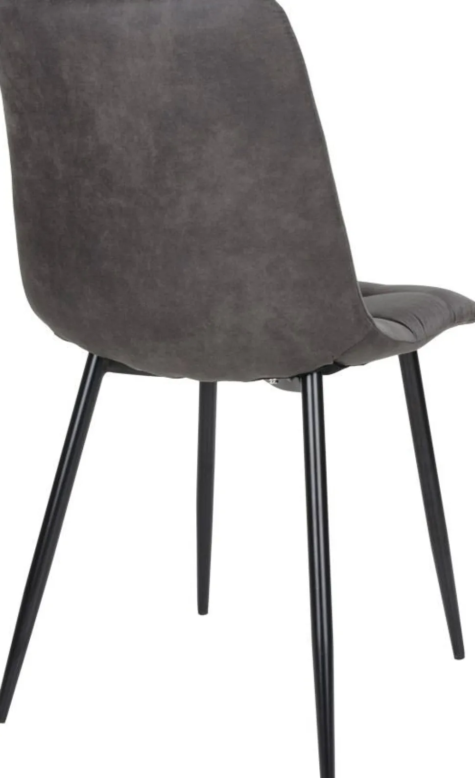 Middelfart Matstol - Mörkgrå/svart