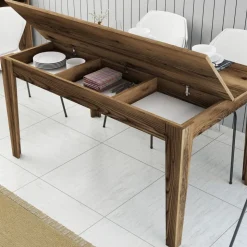 Milan matbord 145 x 88 cm - Valnöt