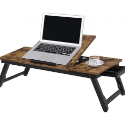 Milea laptopbord - Brun/svart