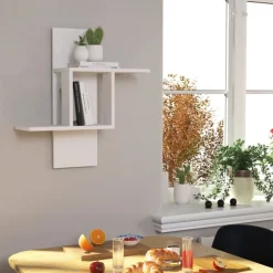 Mill vägghylla - Vit