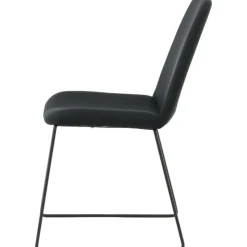 Minnie matstol - Svart tyg