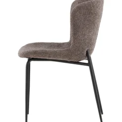 Modesto matstol - Brun boucle