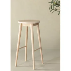 Mollösand barstol - Whitewash