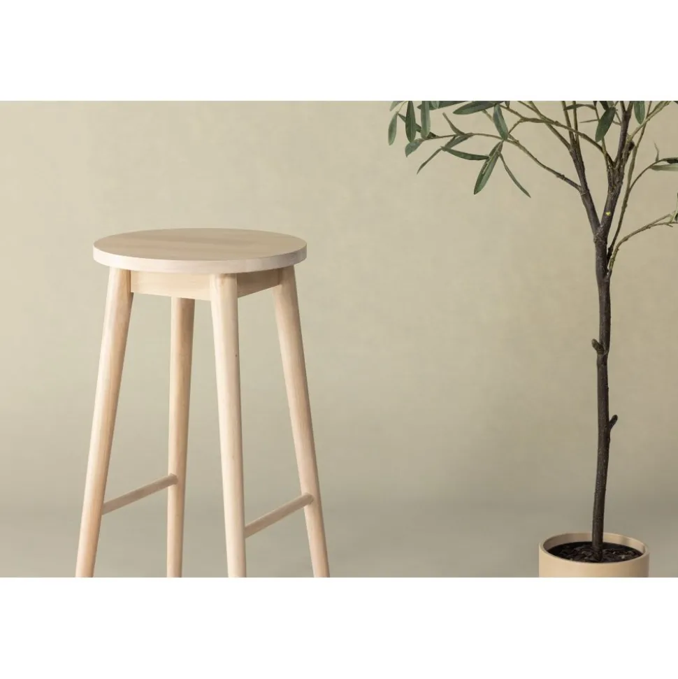 Mollösand barstol - Whitewash