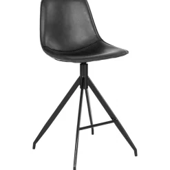 Monaco barstol - Svart PU