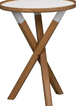 Morris lampbord Ø50 cm - Vit/ek