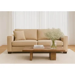 Mozart 2-sits soffa - Gråbeige