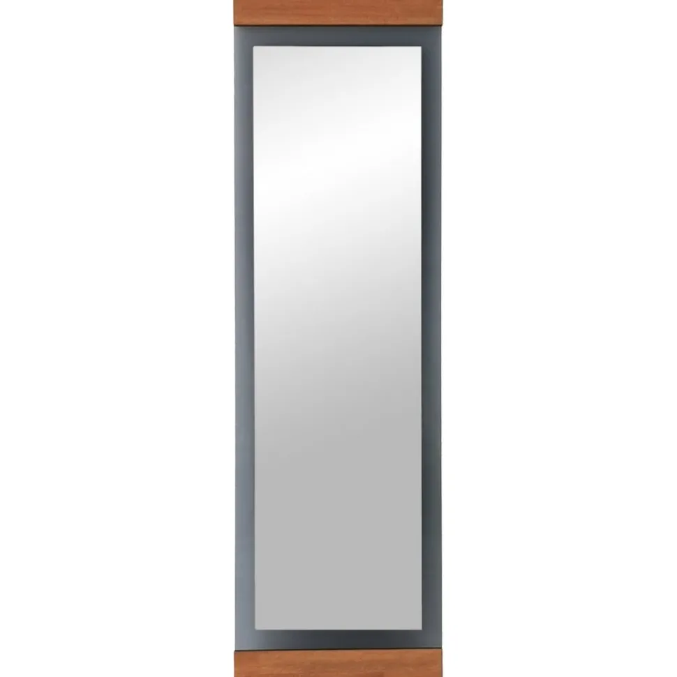 Murano golvspegel - Ek/fume + Karta med möbeltassar på köpet!