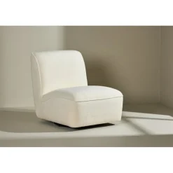 My fåtölj - Vit bouclé