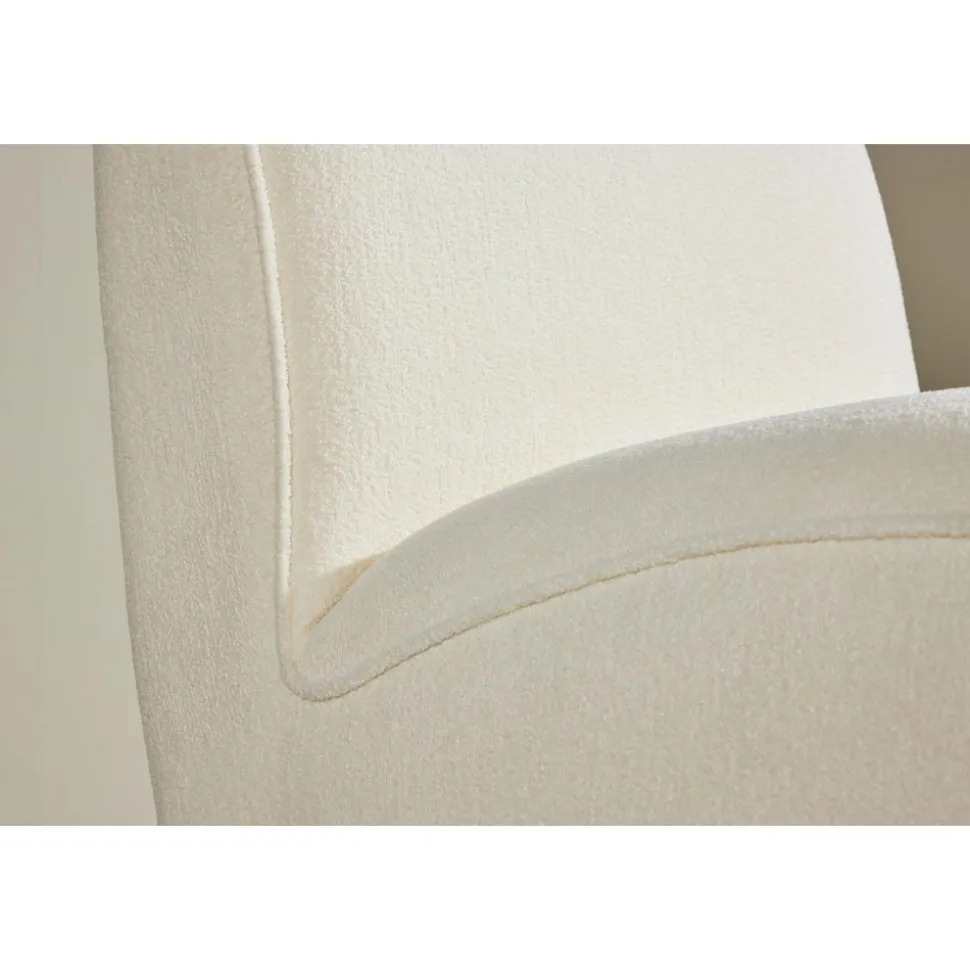 My fåtölj - Vit bouclé