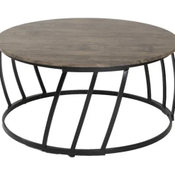 Nelson soffbord - Antik/svart