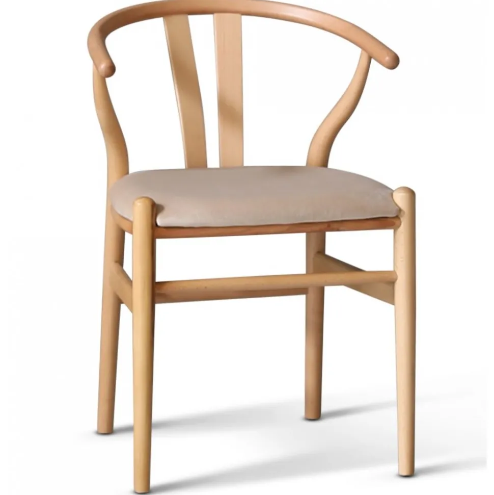 Nemo karmstol lackad bok + Fläckborttagare för möbler