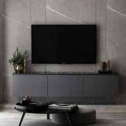 Neon TV-bänk - Antracit