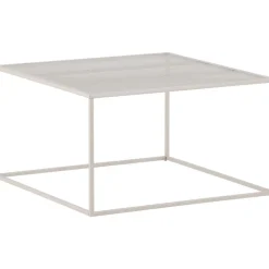 Netz soffbord 80 x 80 cm - Beige