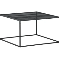 Netz soffbord 80 x 80 cm - Svart