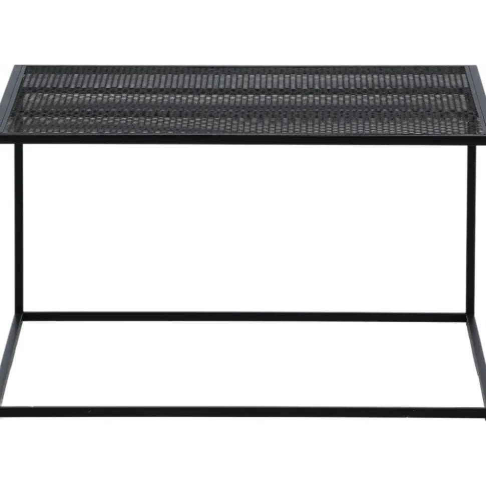 Netz soffbord 80 x 80 cm - Svart