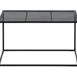Netz soffbord 80 x 80 cm - Svart