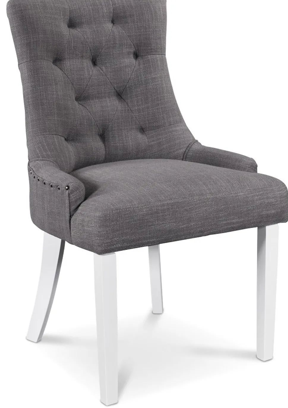 New England matgrupp inklusive 4 st Tuva matstolar i grått tyg + 3.00 x Möbeltassar