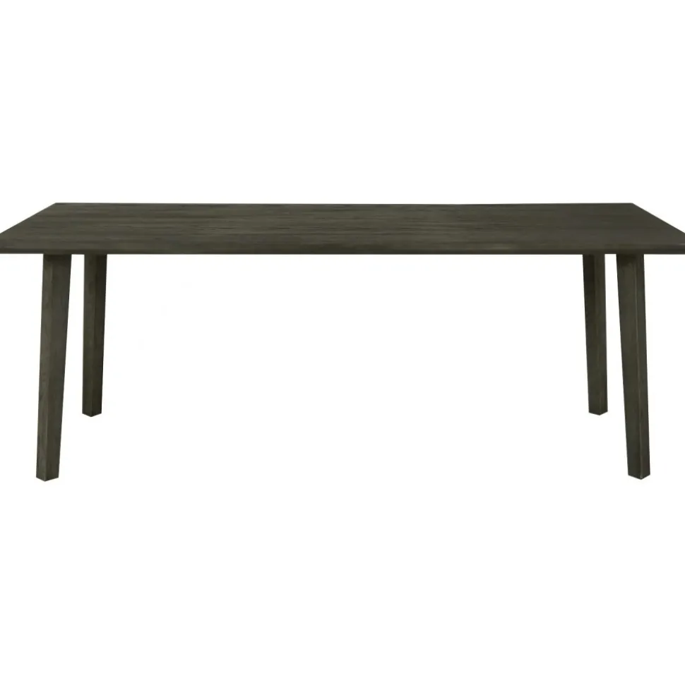 New York matbord 180 cm i brunbetsad ek