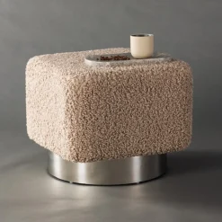 Newton sittpuff - Brun Teddy/Silver