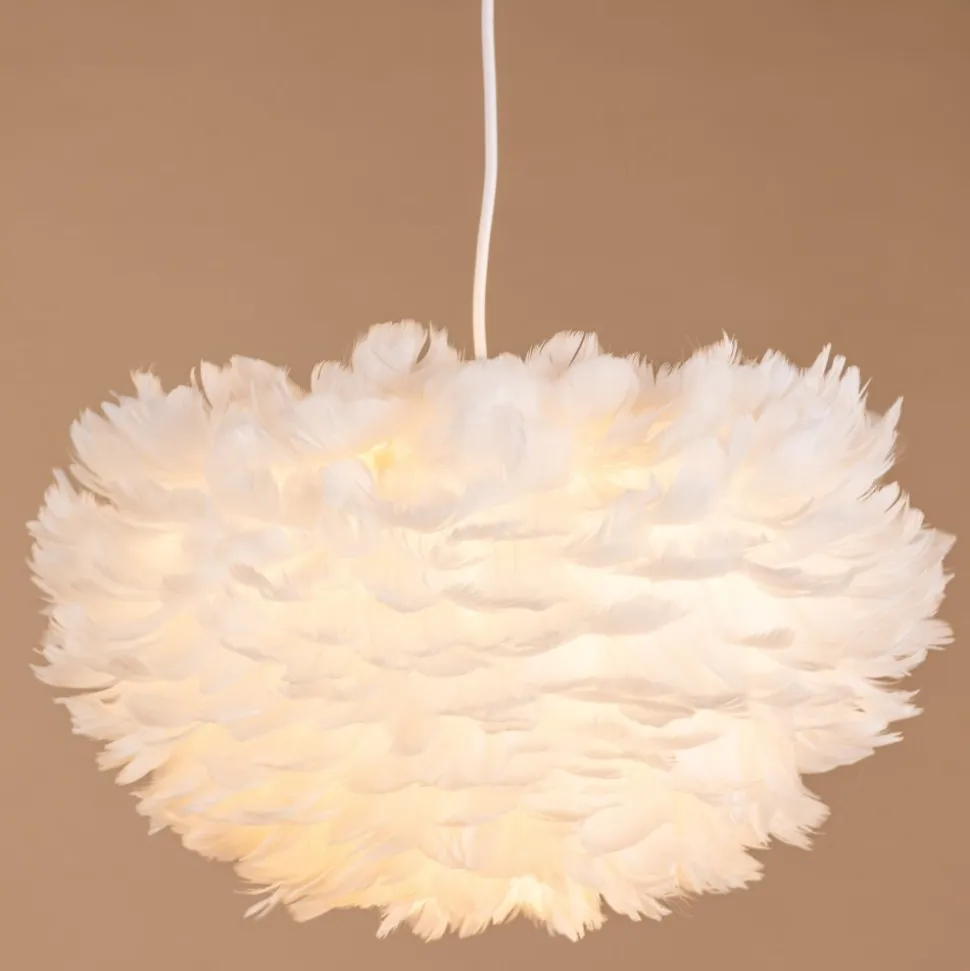 Nicola taklampa - Vit