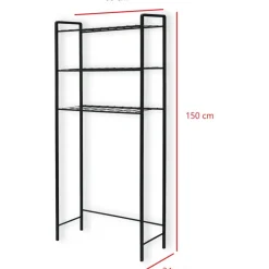 Nigel tvättmaskinshylla - Svart