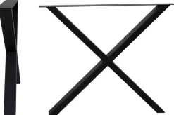 Nimes Bordsben 86 x 8 cm - Svart