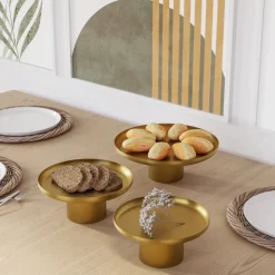 Nisiros dekorationsfat - Guld