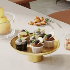 Nisiros dekorationsfat - Guld