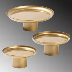 Nisiros dekorationsfat - Guld