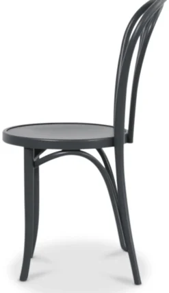 No 18 matstol - Mörkgrå