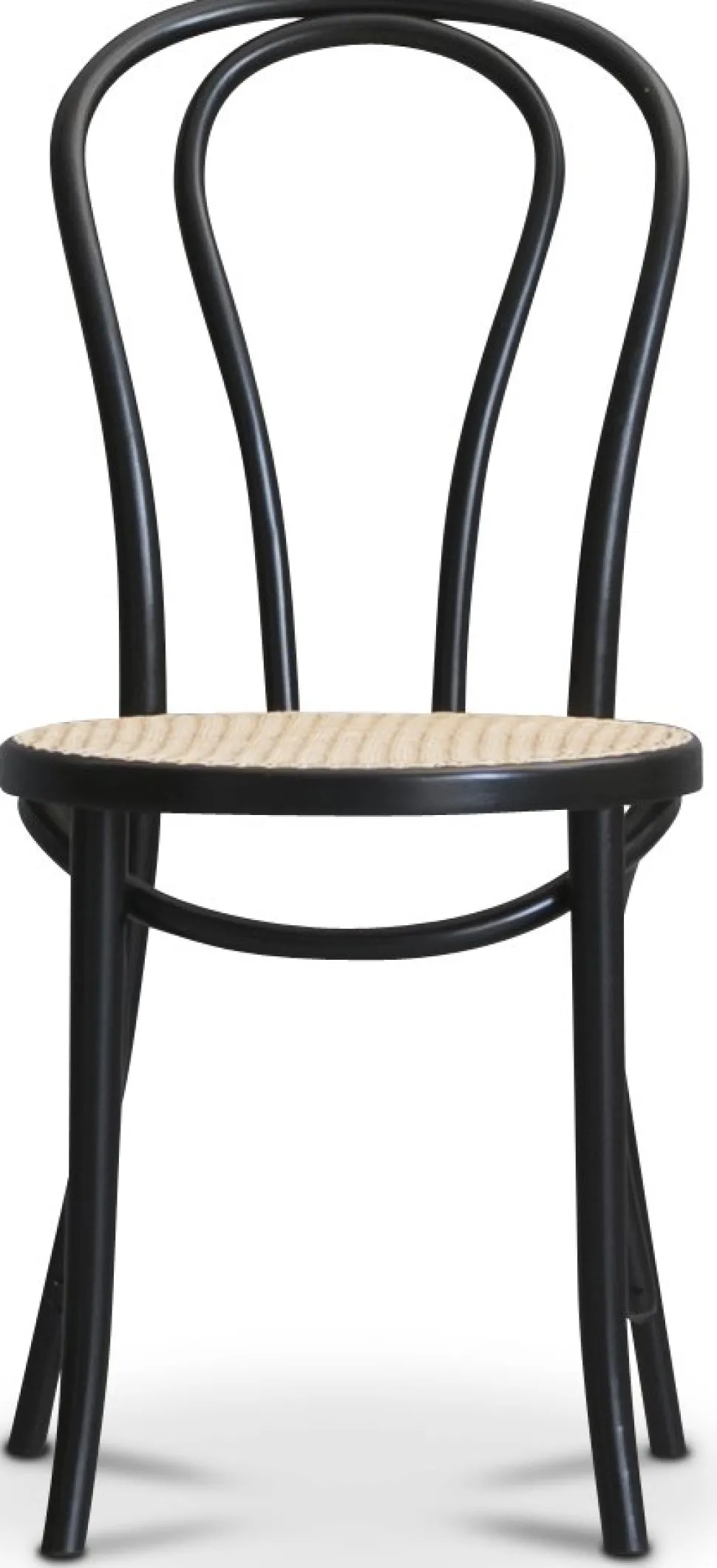 No 18 matstol med rottingsits - Valfri färg på stomme