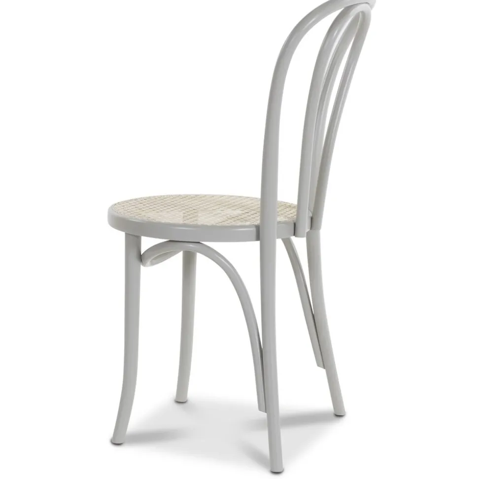 No 18 matstol med rottingsits - Valfri färg på stomme