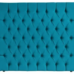 Nord sänggavel med knappar 160 x 140 cm - Turkos
