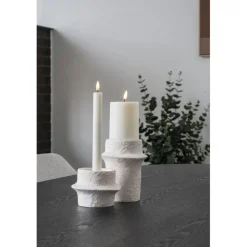 Nordic House ljusstakar 16 - Vit