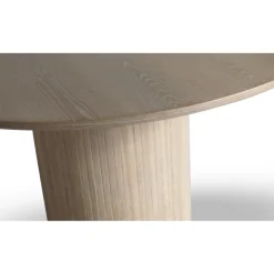 Nova soffbord Ø80 cm - Vitoljad ek