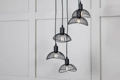 Nätthult taklampa 5 - Svart