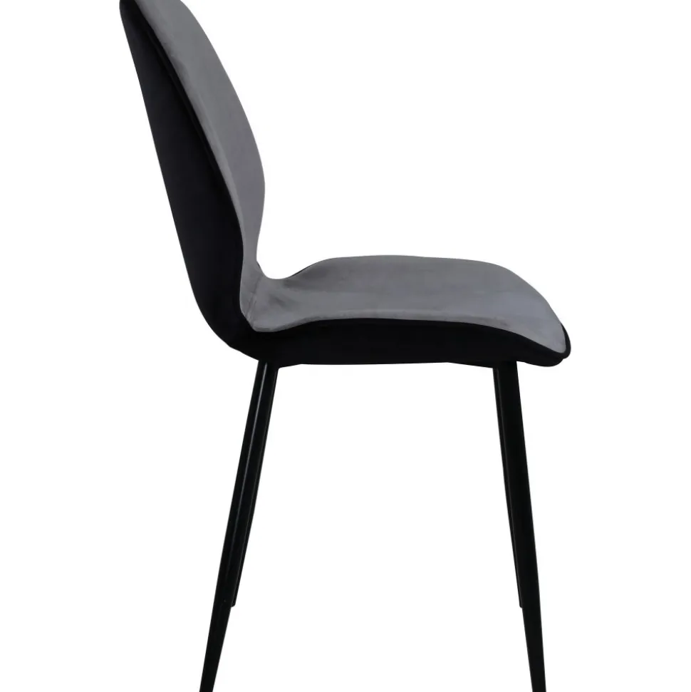 Nummi matstol - Ljusgrå/svart