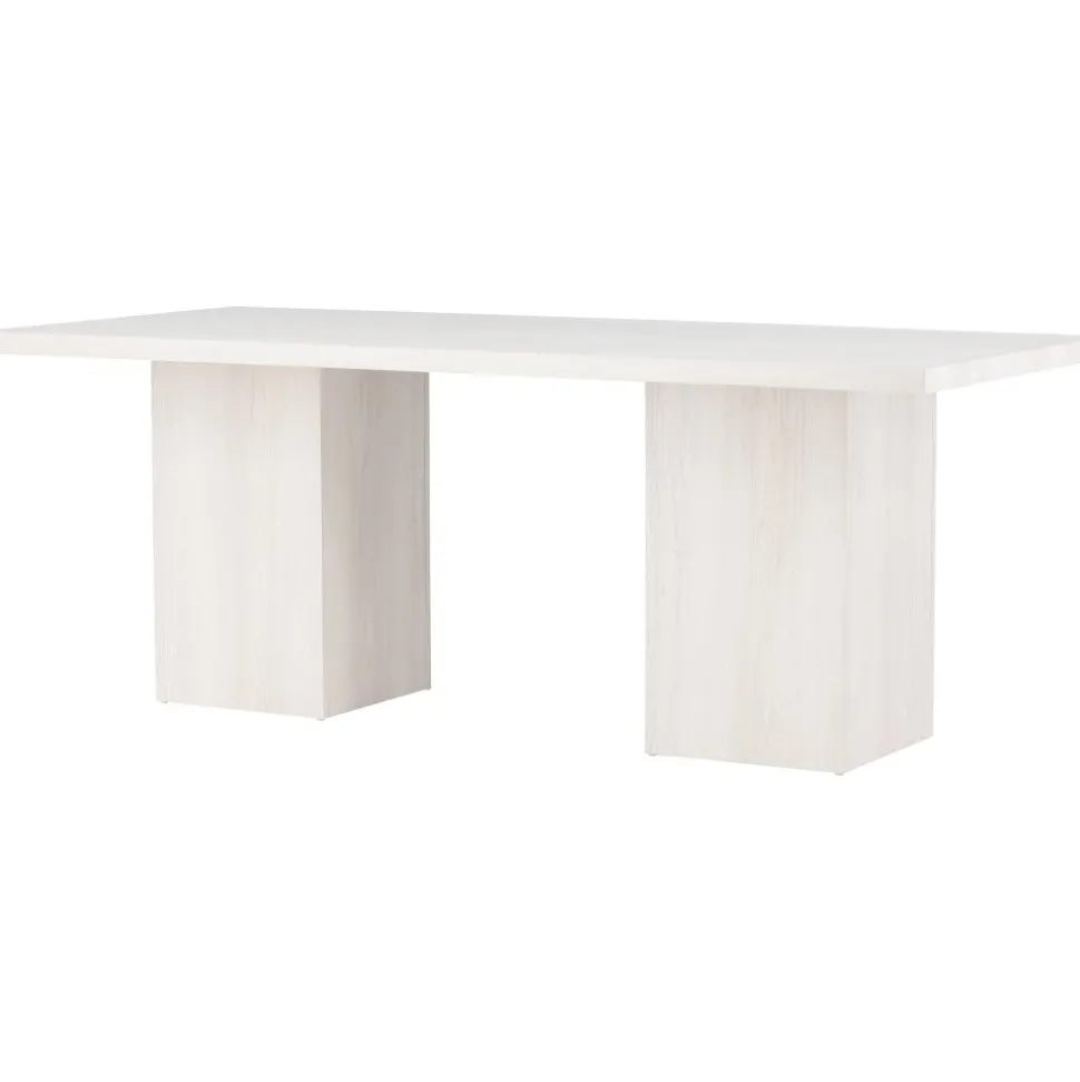 Olga matbord 200 x 90 cm - Vit