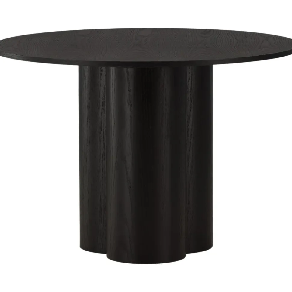 Olivia matbord Ø110 cm - Svart