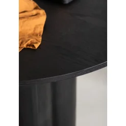 Olivia matbord Ø110 cm - Svart