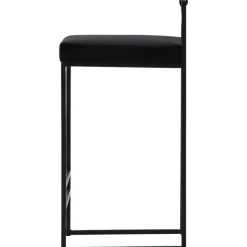 Opelika barstol - Svart