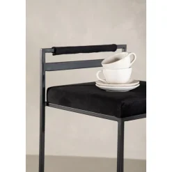 Opelika barstol - Svart