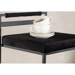 Opelika barstol - Svart