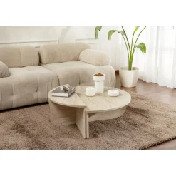 Orion soffbord - Travertin