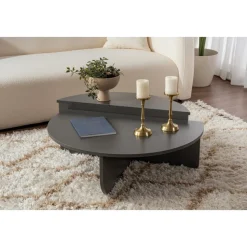 Orion soffbord 90 x 90 cm - Antracit