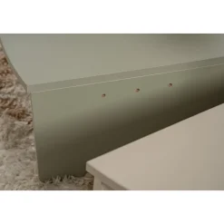 Orion soffbord 90/85 x 60/30 cm - Grön/sandsten